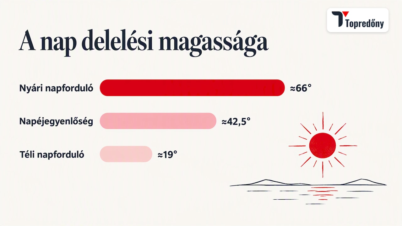 Napellenző dőlésszögének beállítása lépésről lépésre 1 Igazodás a nap járásához — overview diagram